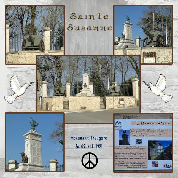 Défi Jeff - Monument aux morts