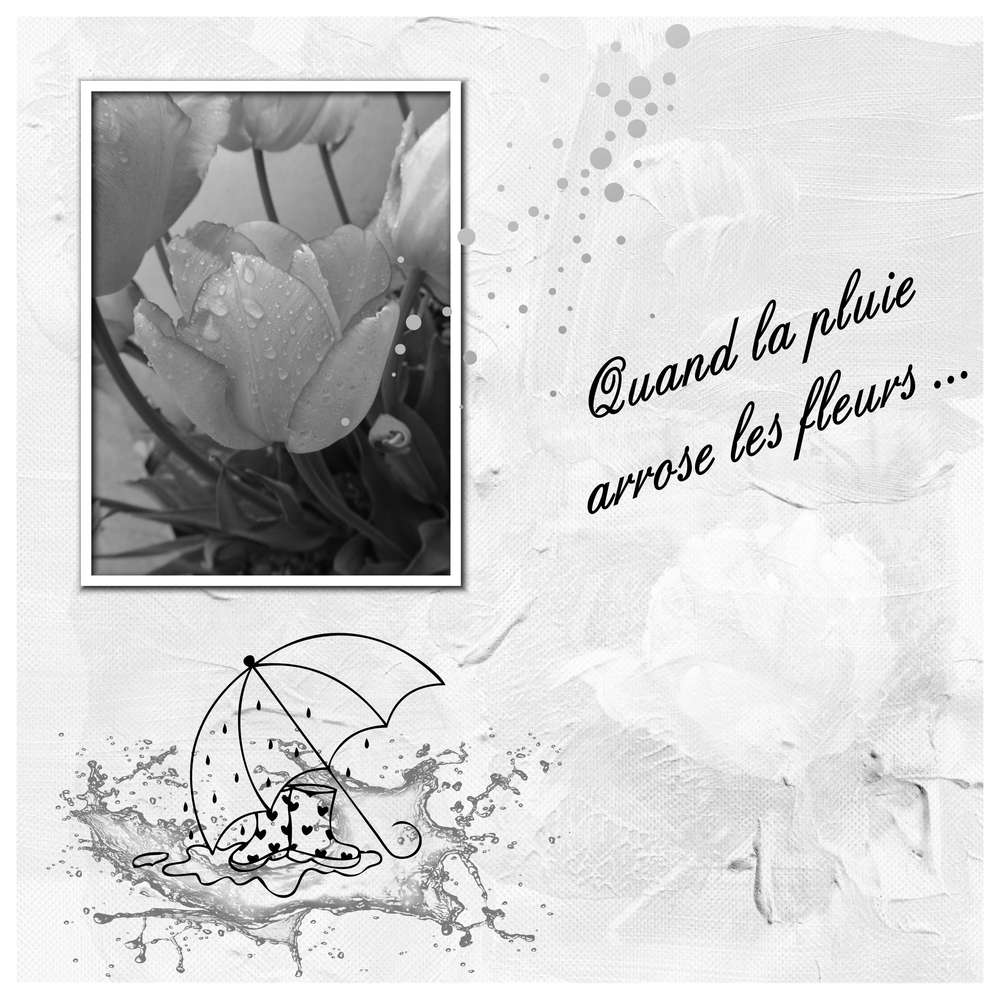 Défi jour de pluie de Nicole