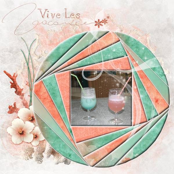 défi Karine - Iris folding