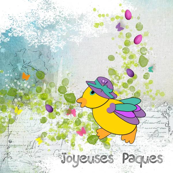 Défi Karine t Gabarits Pâques