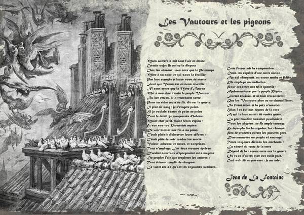 Défi Kinoulilinne - Fable de la Fontaine