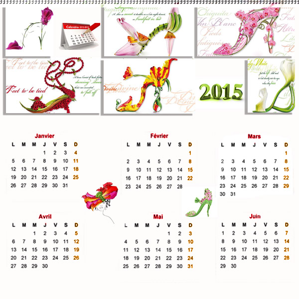 Defi laurette calendrier