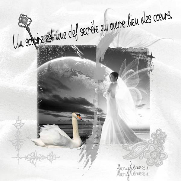 DEFI LAURETTE Noir et Blanc