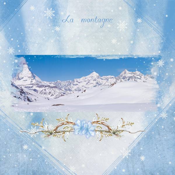 défi Laurette paysage hivernal