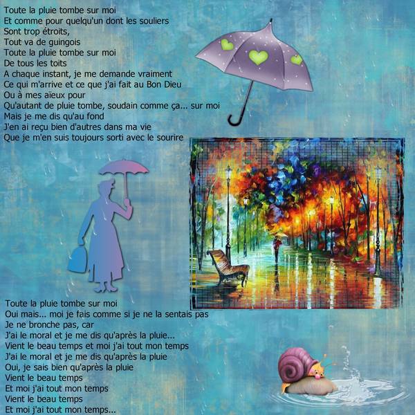 DEFI LAURETTE S. 29 PLUIE