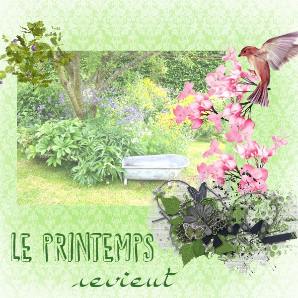 Défi Laurette S12 Le Printemps