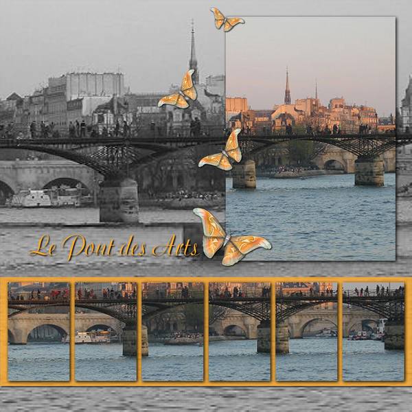 Défi Laurette - Sem 14  Template + Pont
