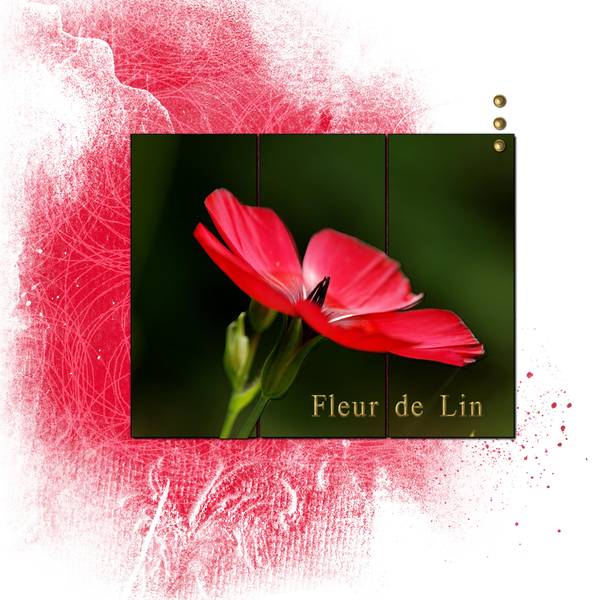 Défi Laurette - SEM 31 -  3 Rectangles fusionnés + 1 détourage