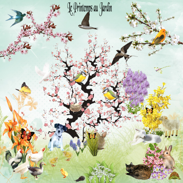 défi laurette semaine 12 le printemps