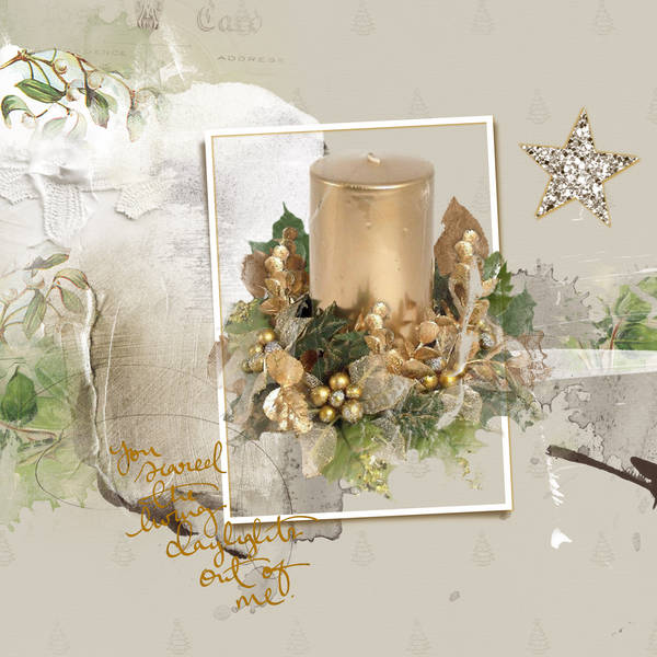 Défi Laurette - semaine 51 - Bougies