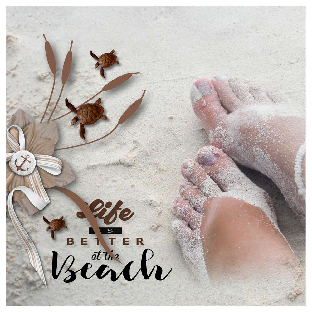 Defi Life is better at the beach