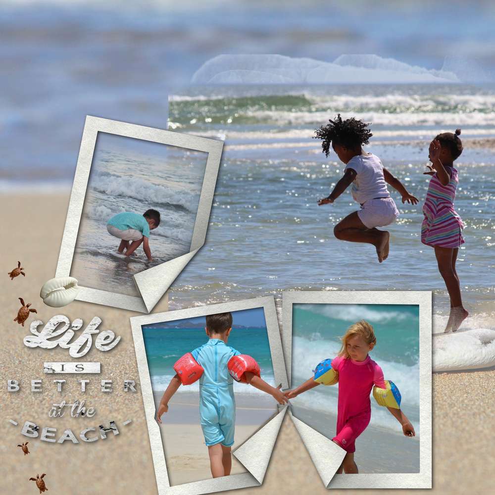 défi Life is better at the beach