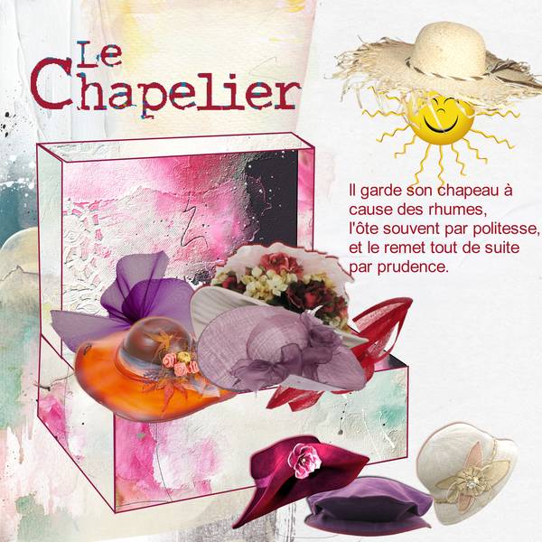 Défi Mamyrose 2 - La boite à chapeaux...