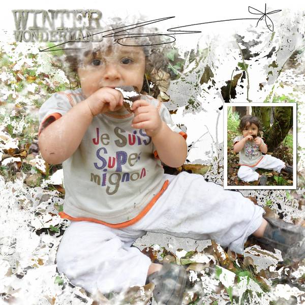 Défi Mamyrose - Effet neige