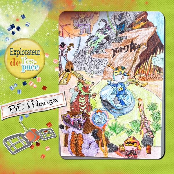 défi manga Laurette