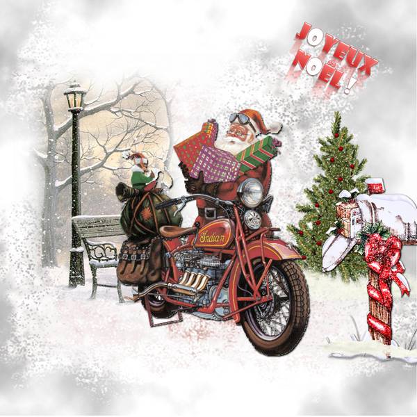 défi Manouly carte de noêl