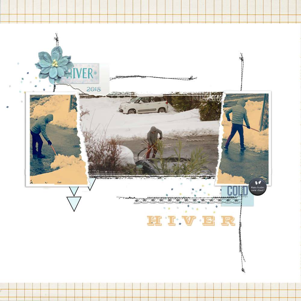 Defi mars photo déchirée