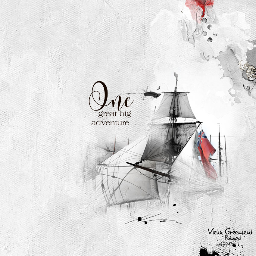 Défi Martinas noir et blanc