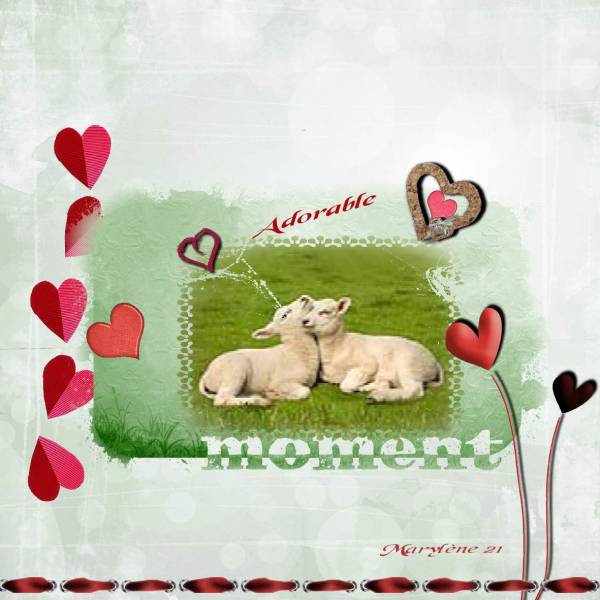 Défi Max Animaux Saint Valentin