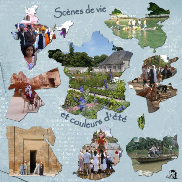 Défi Max - Scènes de vie et couleurs d'été