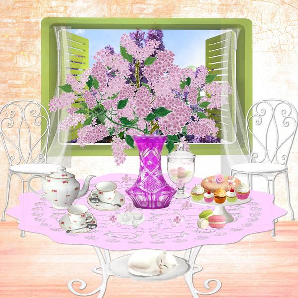 défi Mélodie  lilas