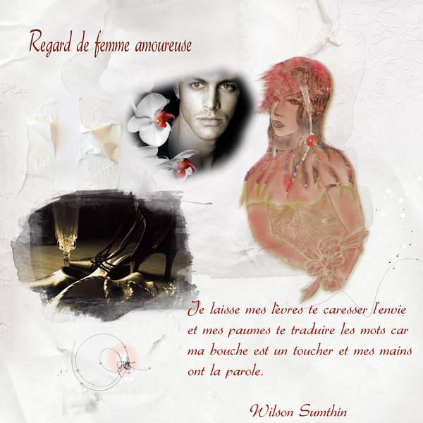 Défi Melodie - regard de femme... amoureuse...