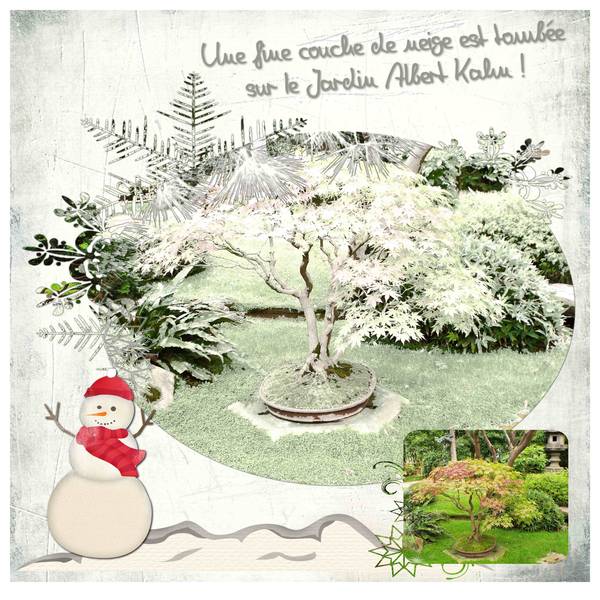 Défi neige de Mamyrose