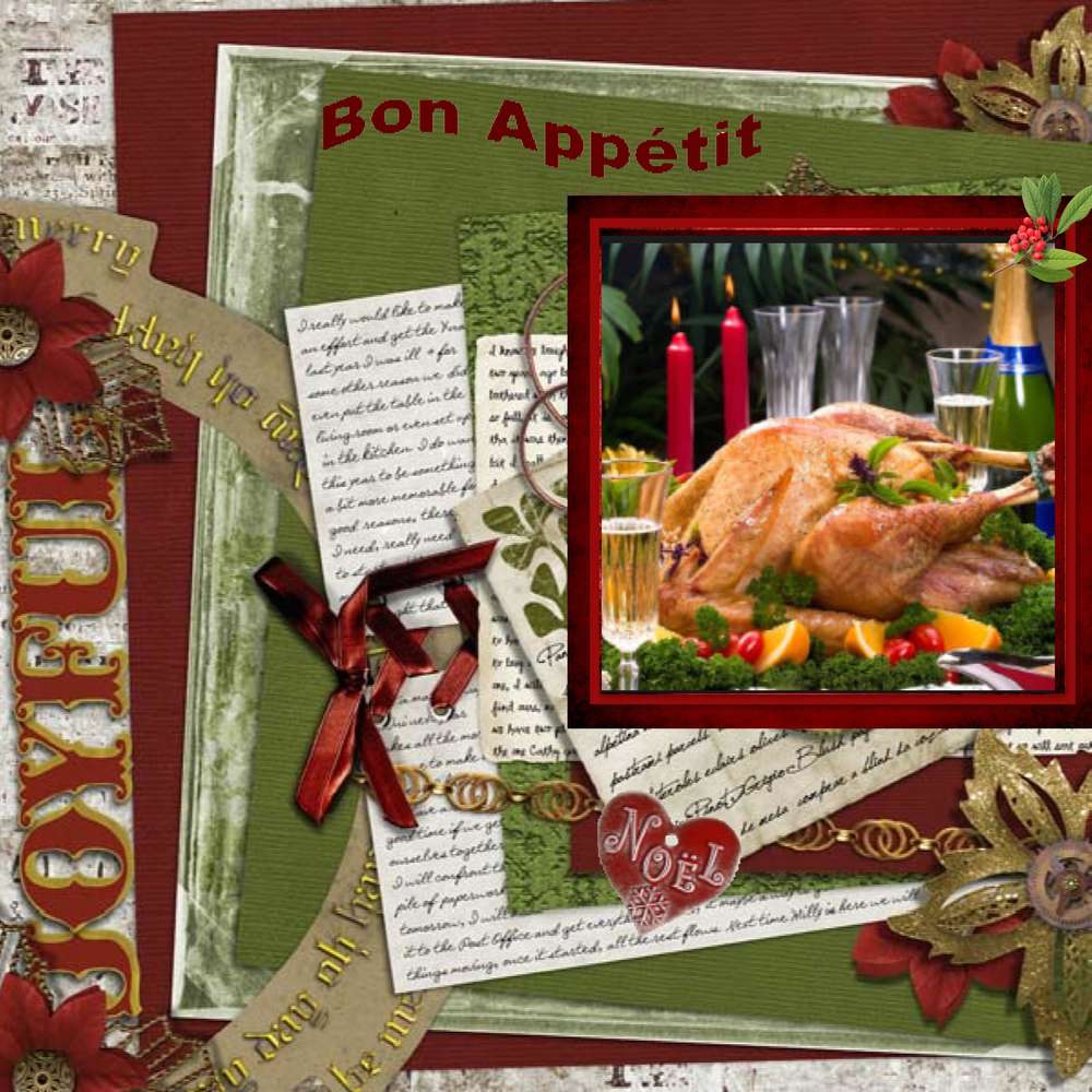 défi Noël 7 la dinde