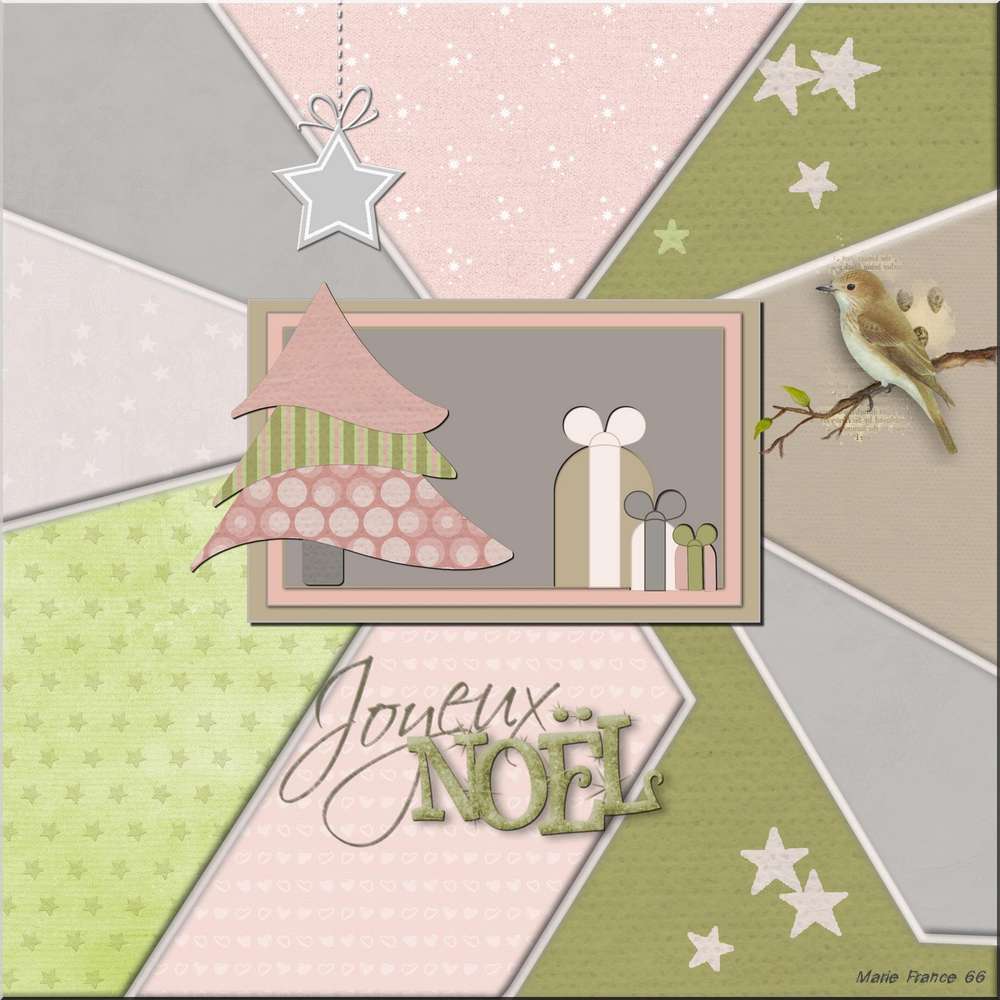 DEFI NOEL PALETTE COULEURS GILBERTE