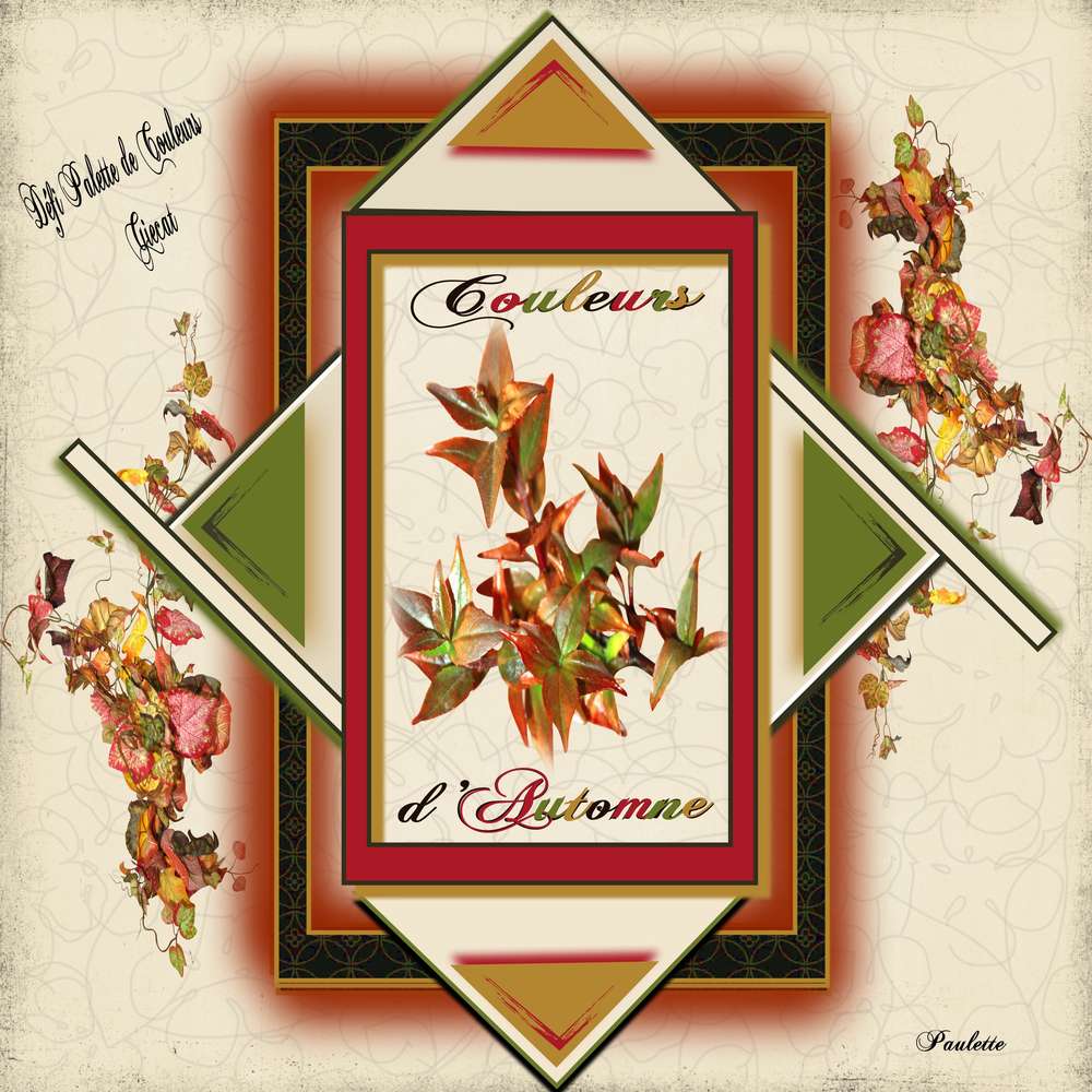 defi palette de couleurs 09/16