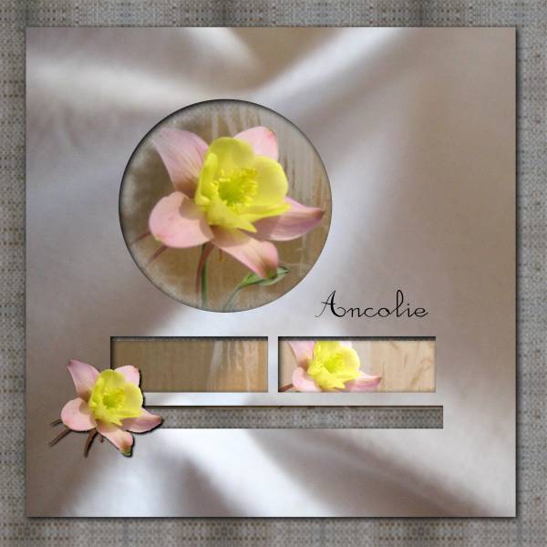 Défi perfo blanc et gris