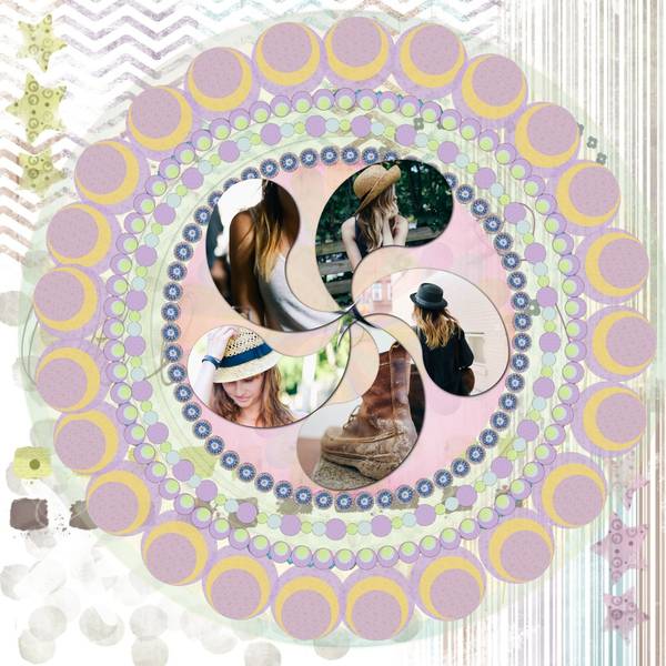 Défi Pique, inspiration Mandala ,