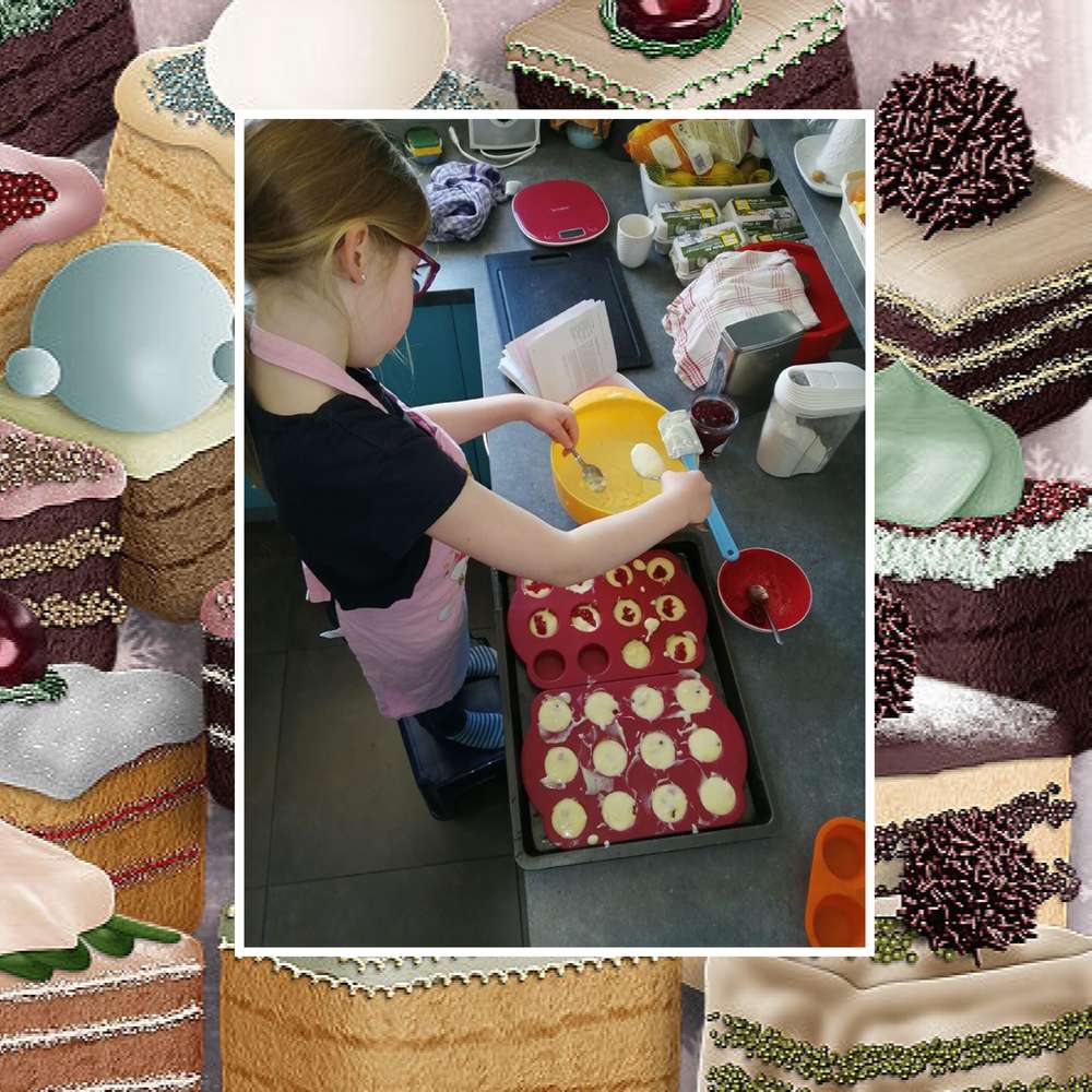 défi printemps : 16 - gâteau