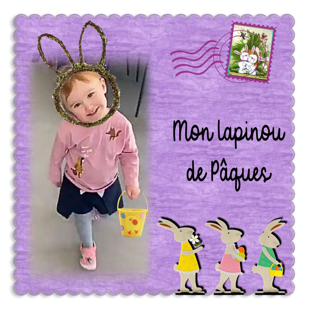 Défi printemps : le 10 - lapin