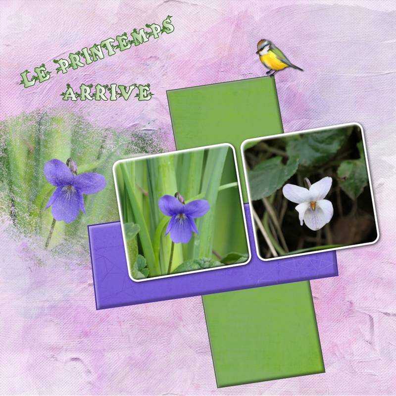 défi printemps Marie-Rose