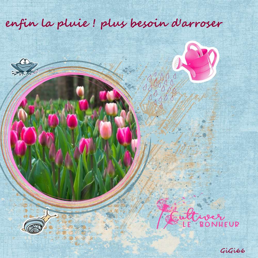 defi printemps tulipes