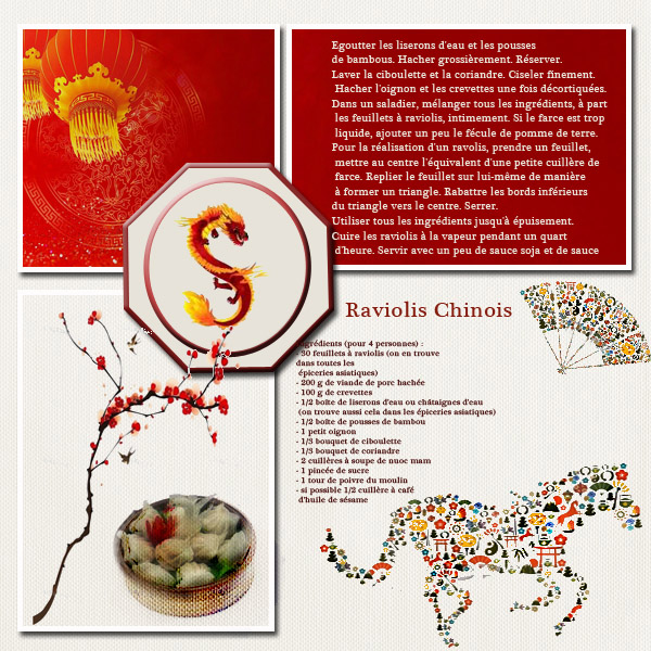 Defi recette chinoise Max