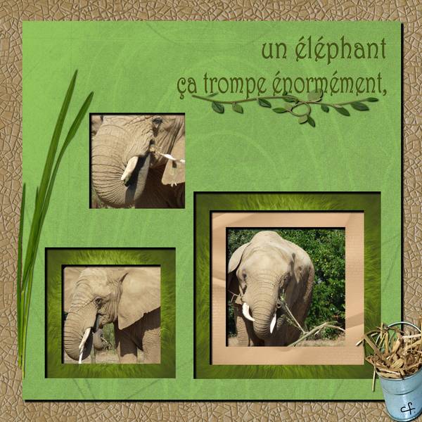 Défi règle de trois par flor