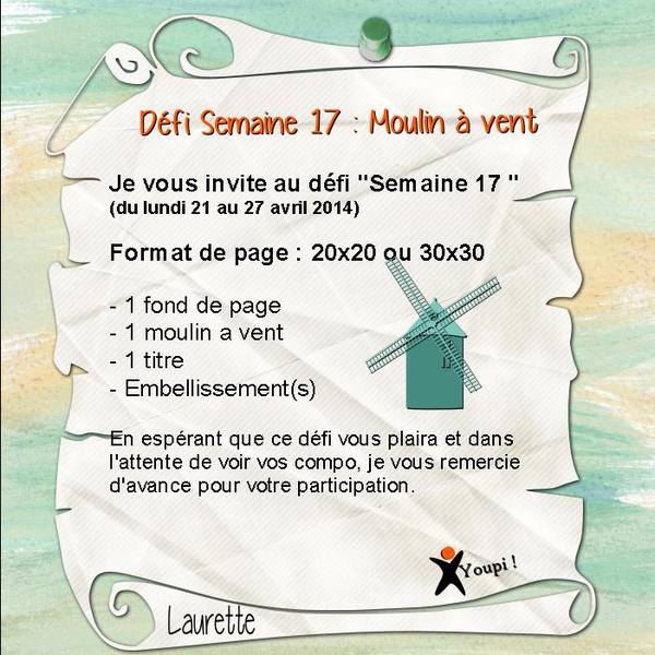 Défi S 17 proposition