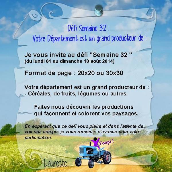 Défi S 32 proposition