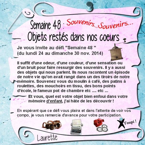 Défi S 48 Proposition