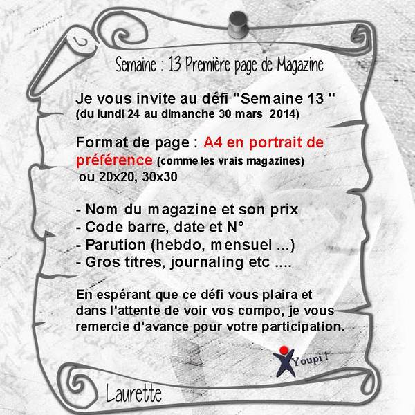 Défi S13 Proposition