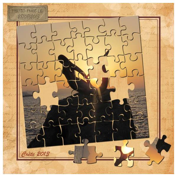 Défi S25 puzzle 3 pièces de Laurette