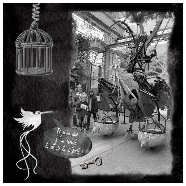 Défi S33 Noir, Gris et Blanc de Laurette