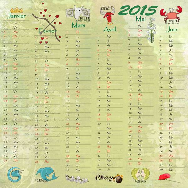 Défi S46 1er semestre 2015 de Laurette
