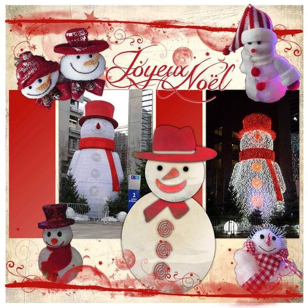 Défi S52 Bonhomme de neige de Laurette