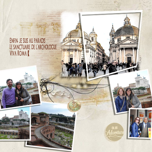 Defi Scraplift Marie Rose