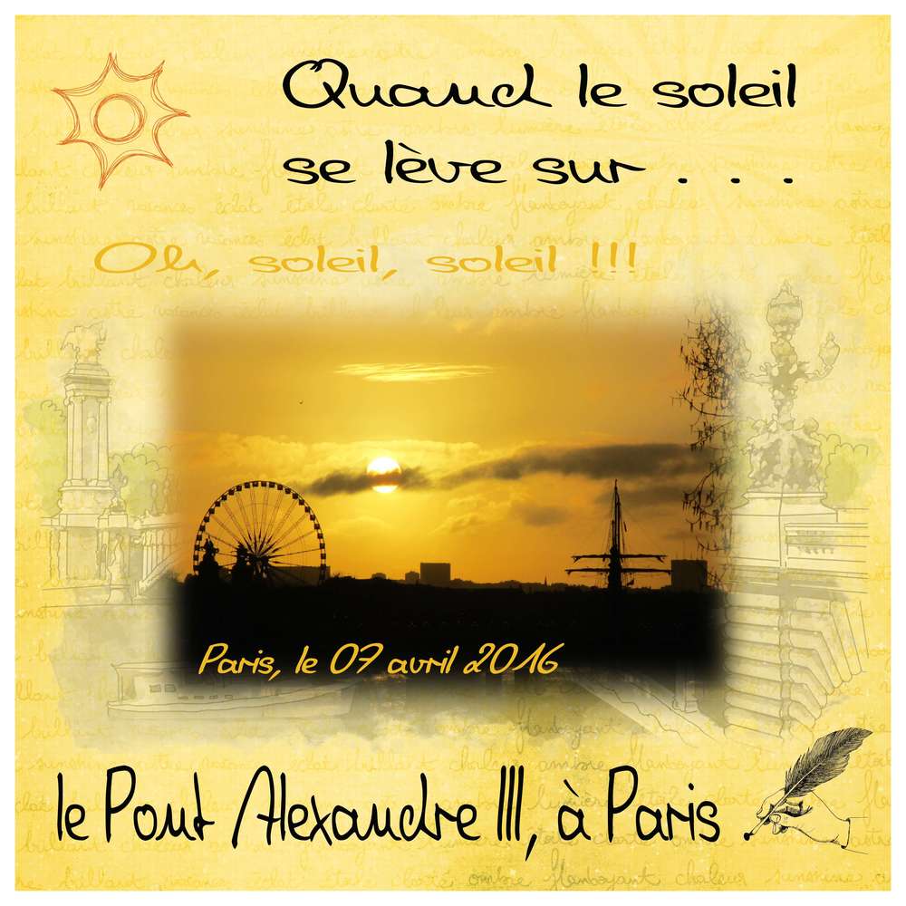 Défi Soleil de Gilberte