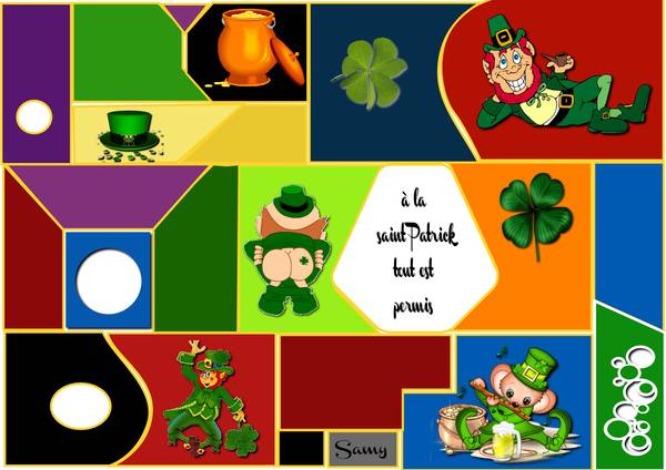 défi st Patrick...Gilberte
