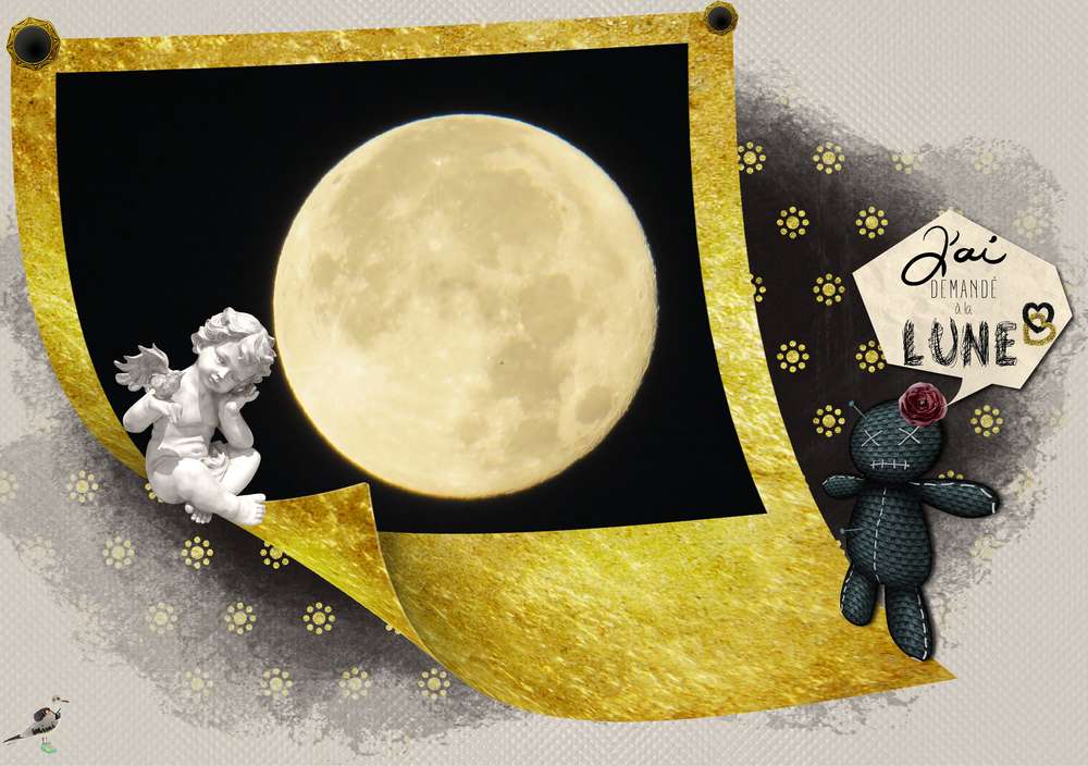 défi studio scrap-j'ai demandé à la lune....